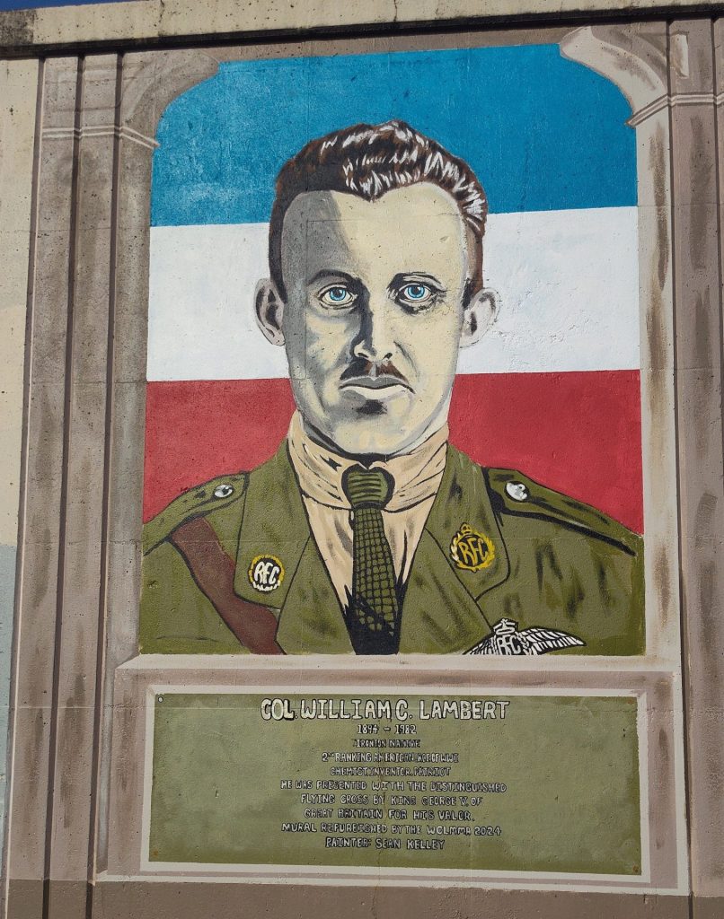 COL WILLIAM C. LAMBERT WORLD WAR MEMORIAL MURAL SECTION B