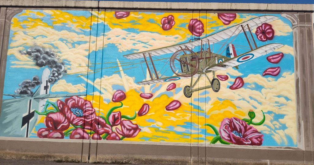 COL WILLIAM C. LAMBERT WORLD WAR MEMORIAL MURAL SECTION C