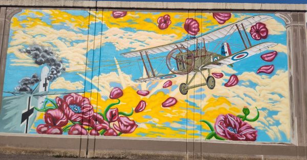 COL WILLIAM C. LAMBERT WORLD WAR MEMORIAL MURAL SECTION C