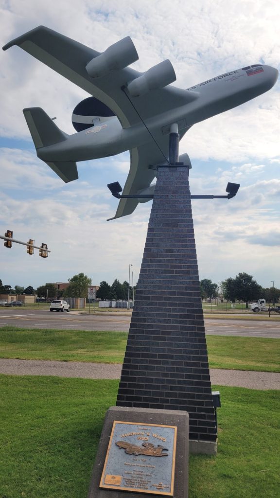 DEDICATED TO AMERICA’S WING 552ND WAR MEMORIAL