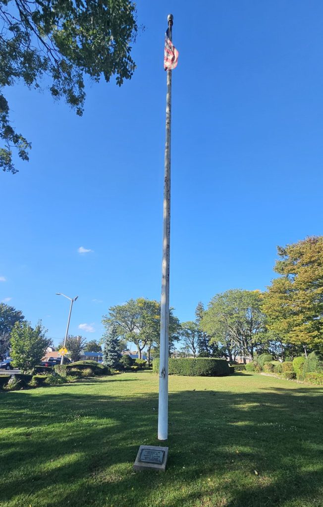 EUGENE P. CLARK WAR MEMORIAL FLAGPOLE