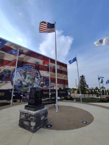 FLAG OF THE UNITED STATED MEMORIAL FLAGPOLE