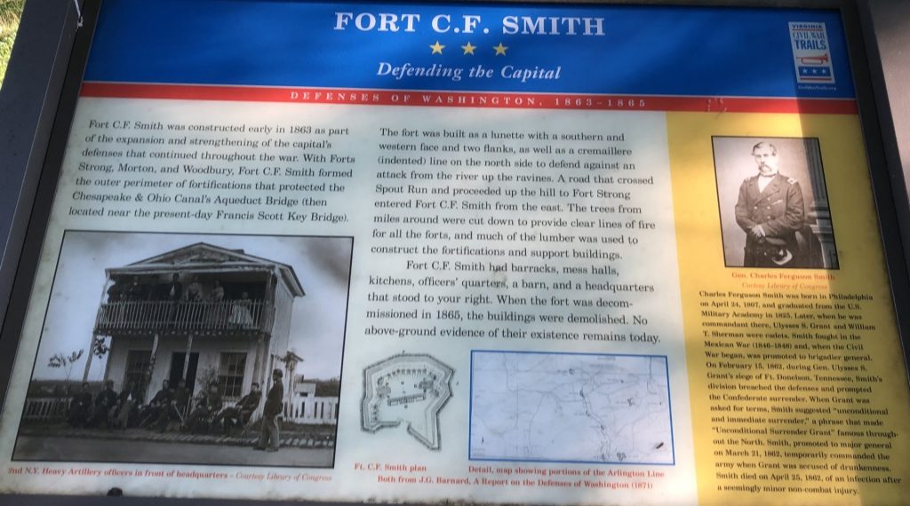 FORT C.F. SMITH WAR MEMORIAL PANEL