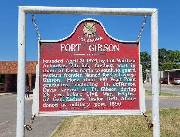 FORT GIBSON MEMORIAL MARKER