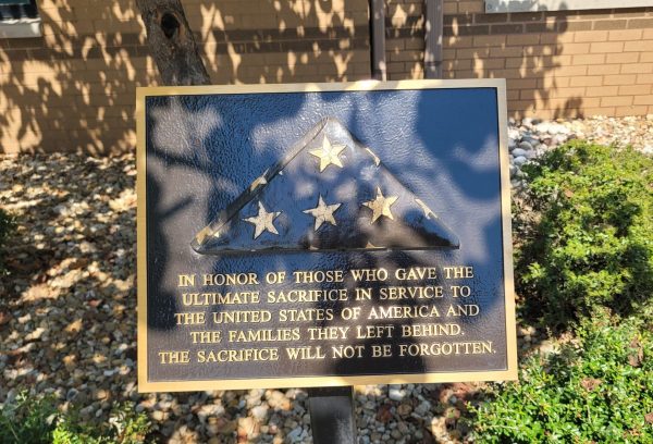 FORT GIBSON NATIONAL CEMETERY ULTIMATE SACRIFICE WAR MEMORIAL PLAQUE