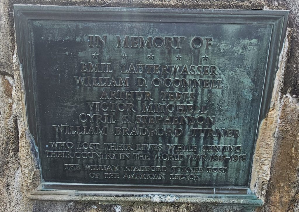 GARDEN CITY MIDDLE SCHOOL SUPREME SACRIFICE WORLD WAR MEMORIAL PLAQUE