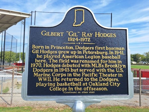 GILBERT “GIL” RAY HODGES WAR MEMORIAL MARKER FRONT