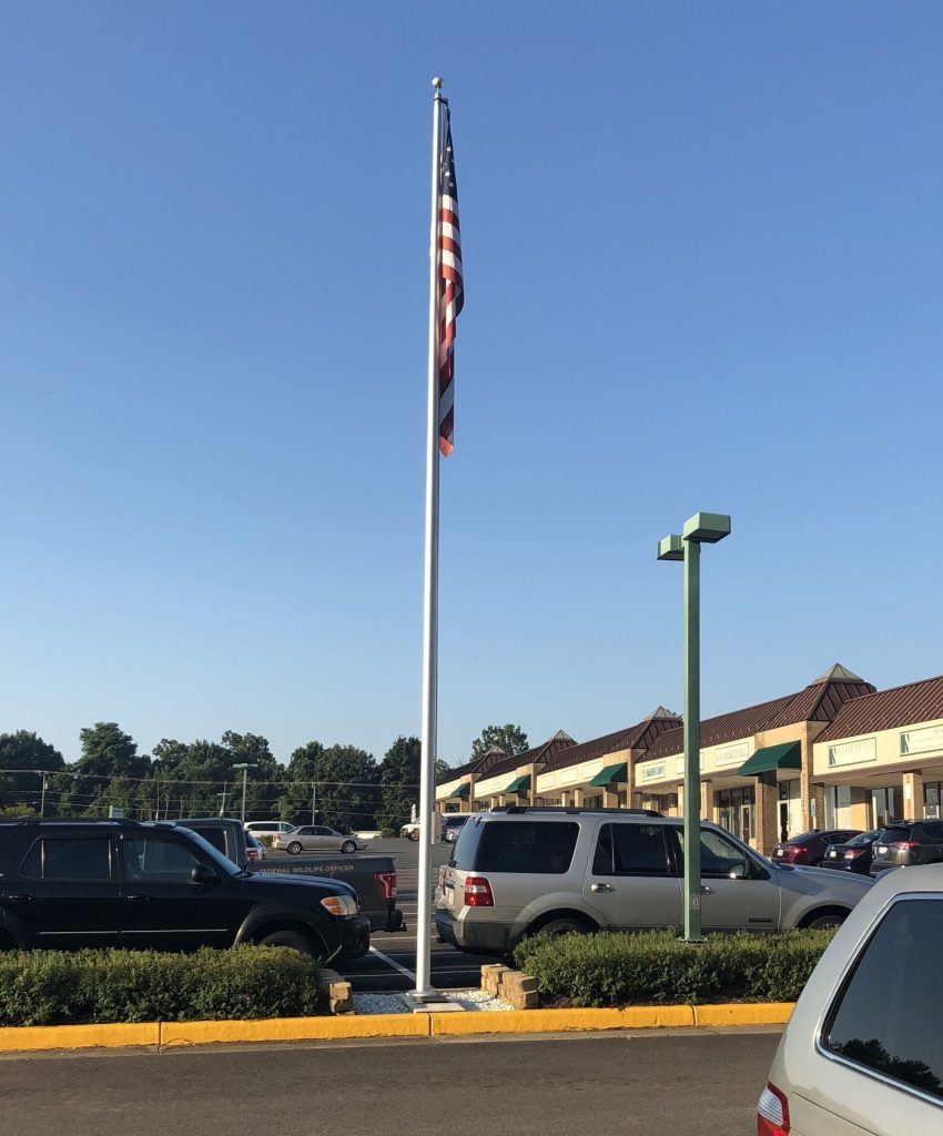 GRATEFUL MEN AND WOMEN OF PMG VETERANS MEMORIAL FLAGPOLE