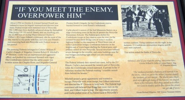 “IF YOU MEET THE ENEMY, OVERPOWER HIM” WAR MEMORIAL PANEL