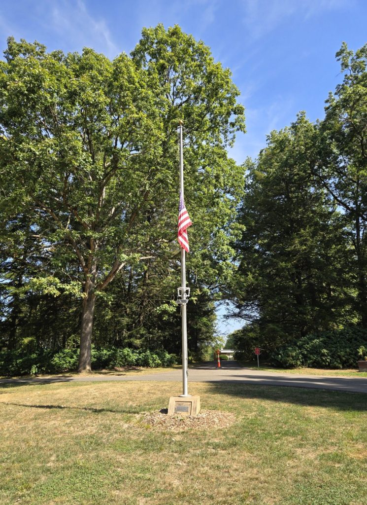 IN HONOR AND REMEMBRANCE IN THE FIGHT AGAINST TERRORISM MEMORIAL FLAGPOLE BUTLER II