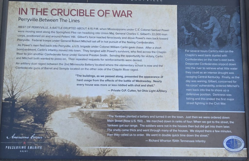 IN THE CRUCIBLE OF WAR MEMORIAL PANEL