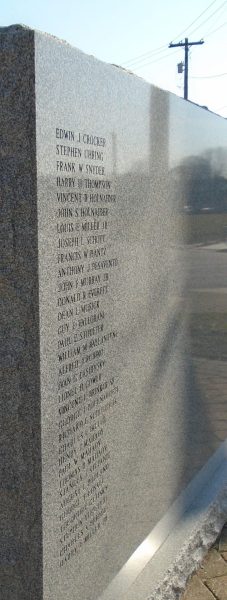 LATROBE WAR MEMORIAL PLAZA STONE D