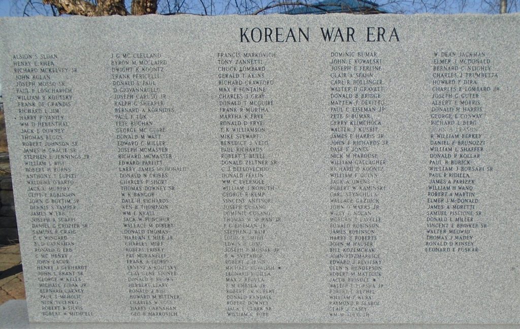 LATROBE WAR MEMORIAL PLAZA STONE E