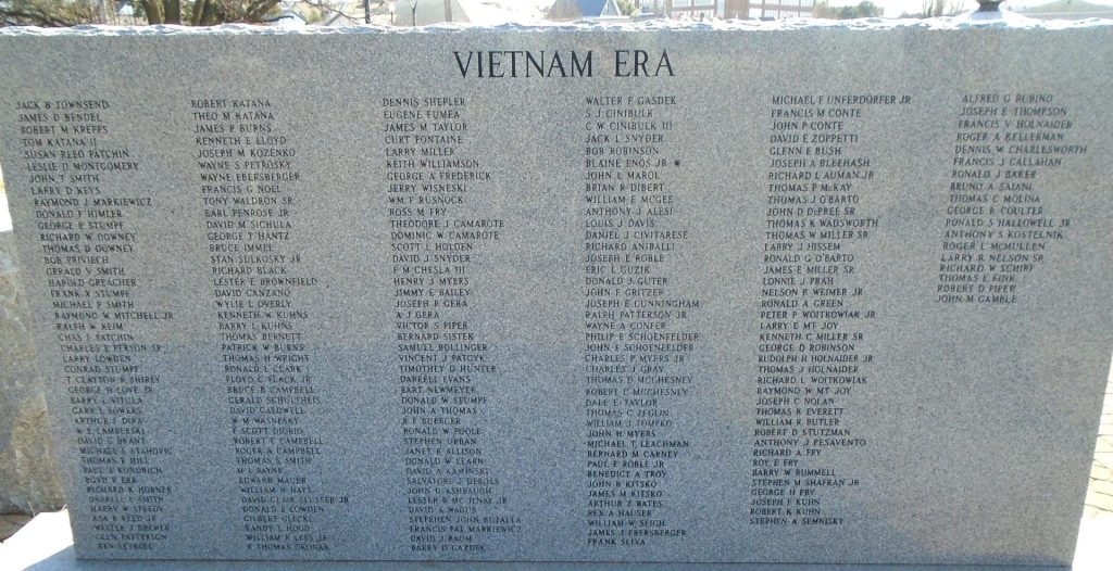 LATROBE WAR MEMORIAL PLAZA STONE F