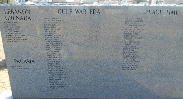 LATROBE WAR MEMORIAL PLAZA STONE G