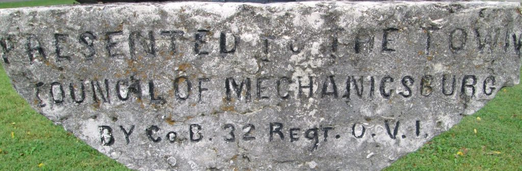 MECHANICSBURG CIVIL WAR MEMORIAL STONE