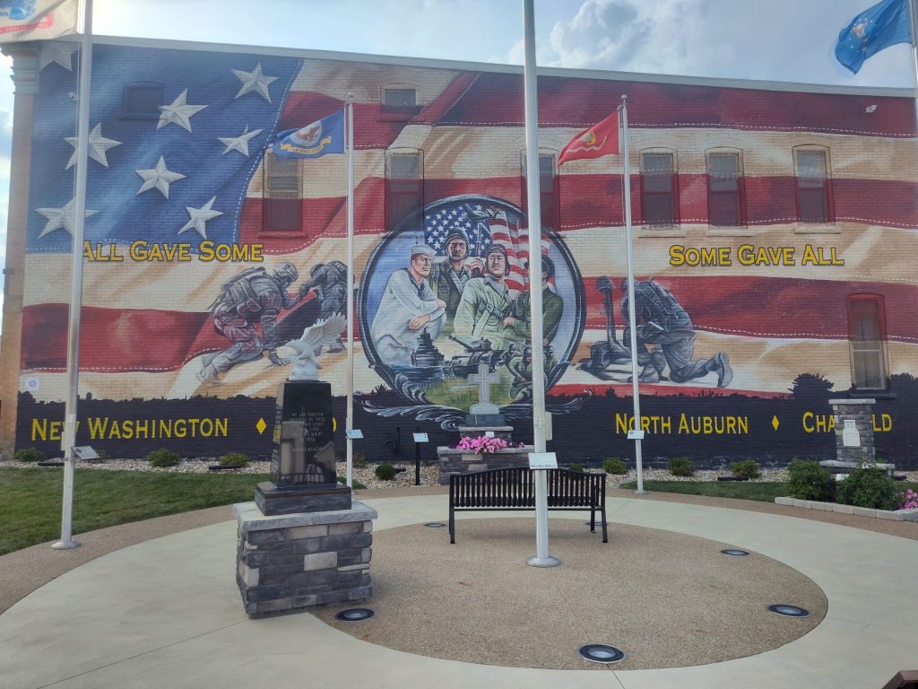 NEW WASHINGTON VETERANS MEMORIAL MURAL
