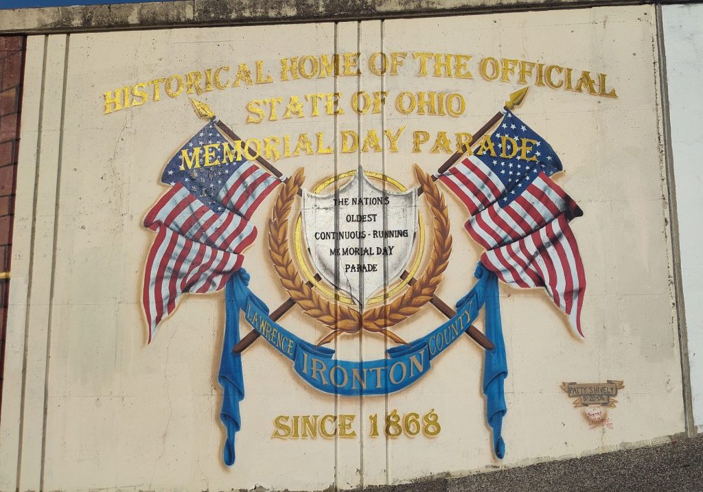 OFFICIAL STATE OHIO MEMORIAL DAY PARADE MURAL