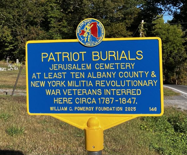 PATRIOT BURIALS JERUSALEM CEMETERY REVOLUTIONARY WAR MEMORIAL MARKER