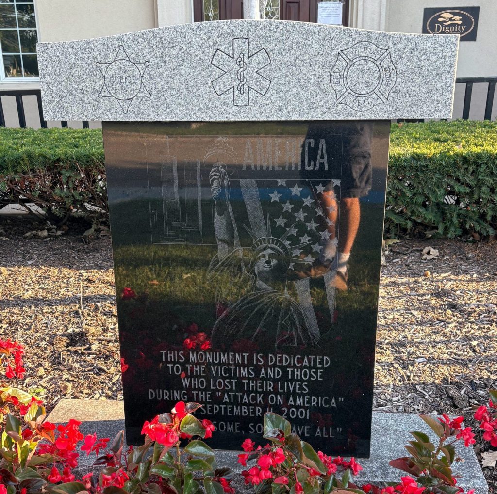 RIVER GROVE SEPTEMBER 11, 2001 MEMORIAL