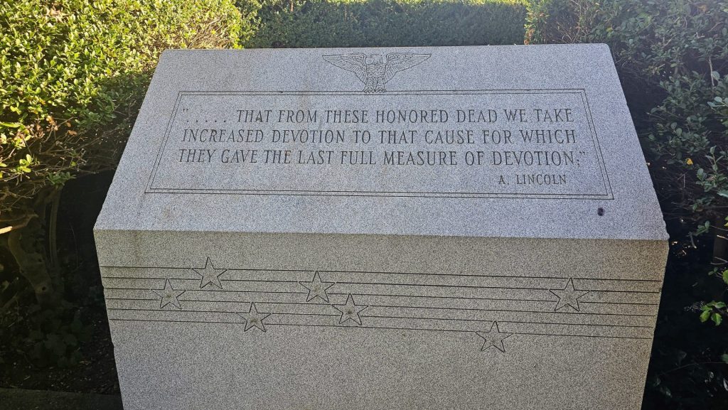 ROCKVILLE CENTRE ABRAHAM LINCOLN QUOTATION MEMORIAL