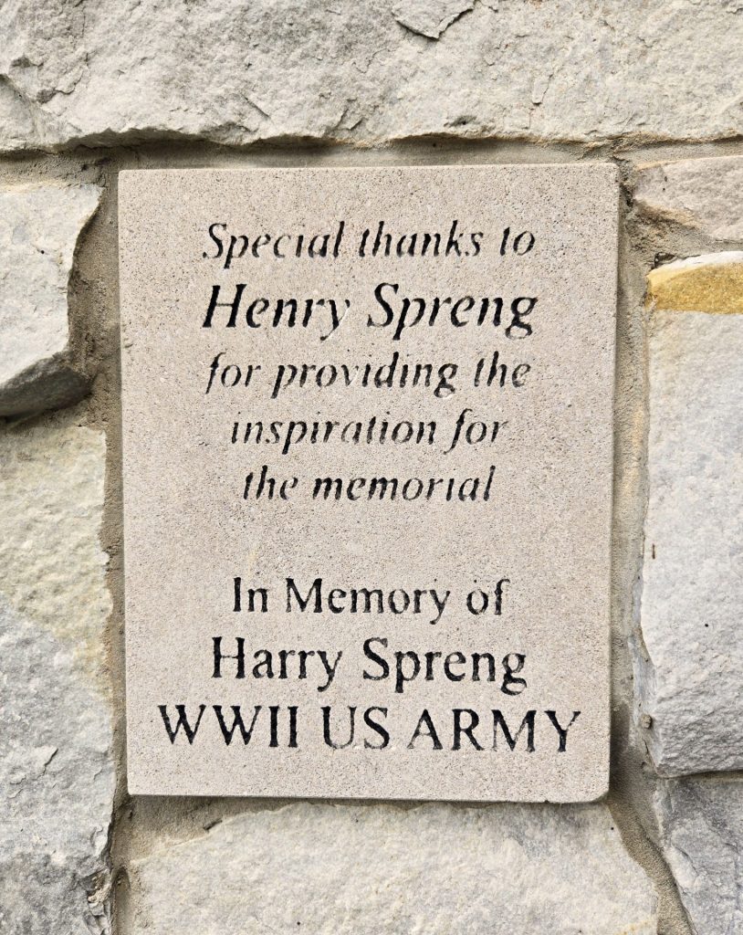 SARVER VETERANS CLUB WAR MEMORIAL STONE