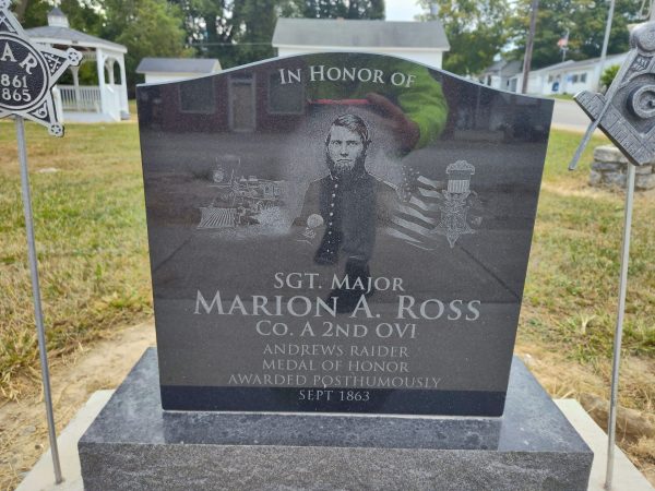 SGT. MAJOR MARION A. ROSS MEDAL OF HONOR MEMORIAL