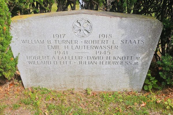 ST. PAUL’S SCHOOL WAR VETERANS MEMORIAL STONE B