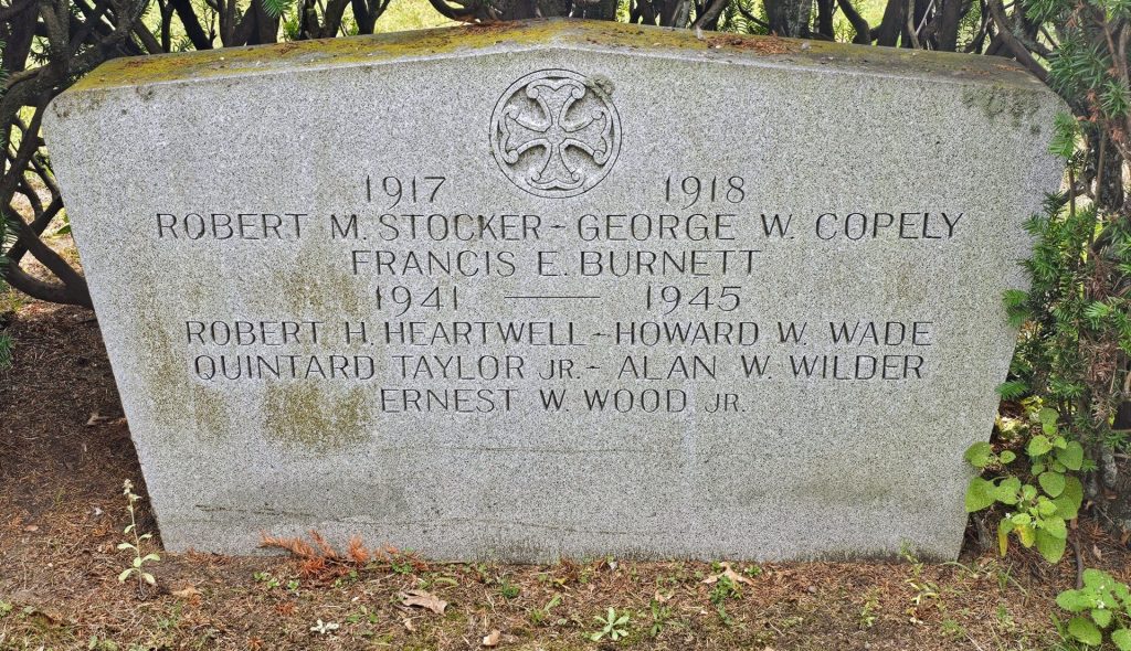 ST. PAUL’S SCHOOL WAR VETERANS MEMORIAL STONE C