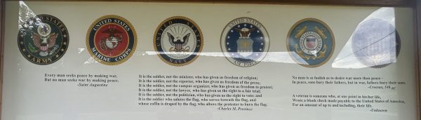 TOWN OF FULTON VETERANS HONOR ROLL MEMORIAL BACK