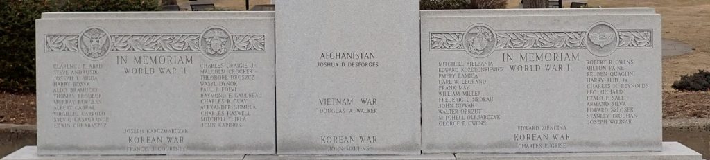 TOWN OF LUDLOW CALL TO COLORS WAR MEMORIAL CLOSE-UP