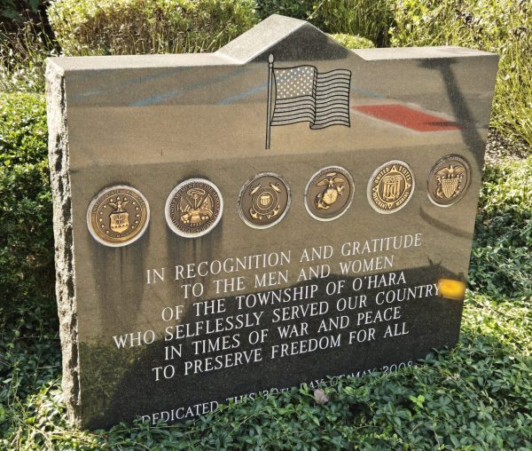 TOWNSHIP OF O’HARA VETERANS MEMORIAL