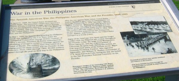 WAR IN THE PHILIPPINES MEMORIAL PANEL