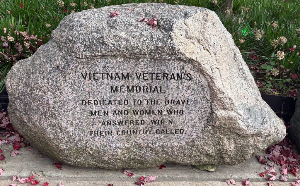WHEATON VIETNAM VETERANS MEMORIAL ROCK