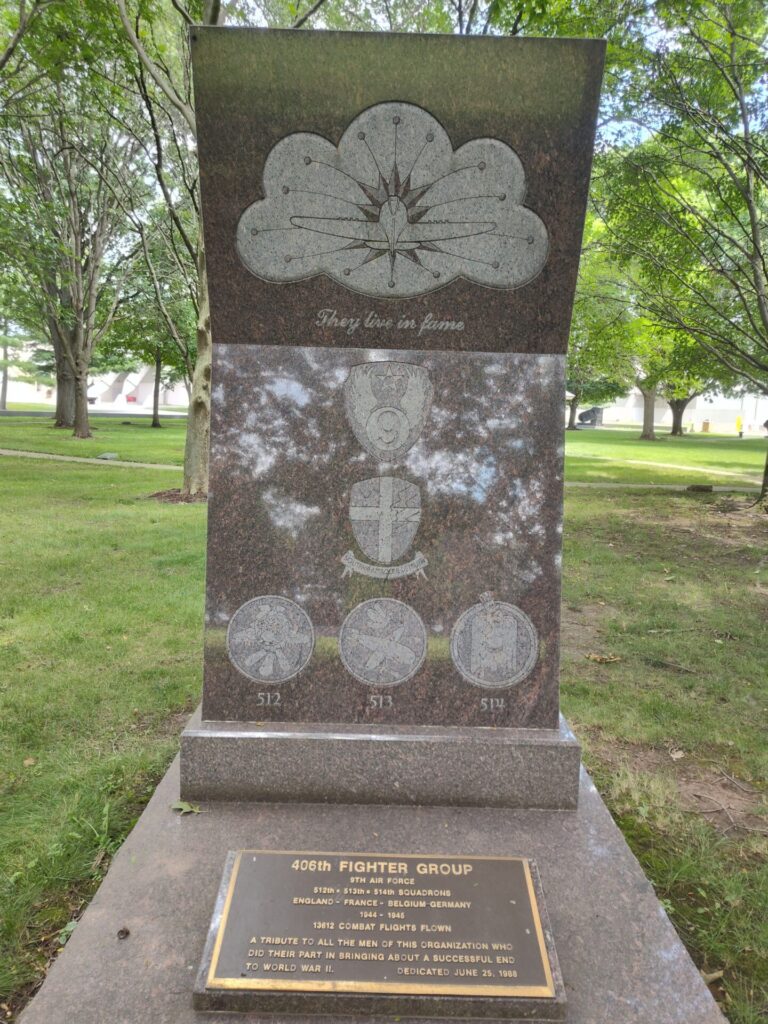 406TH FIGHTER GROUP WAR MEMORIAL DAYTON