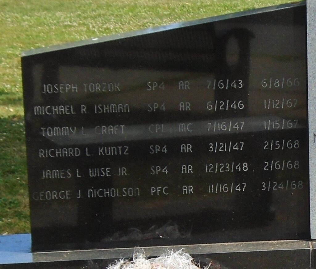 PUNXSUTAWNEY VIETNAM WAR MEMORIAL LEFT STONE