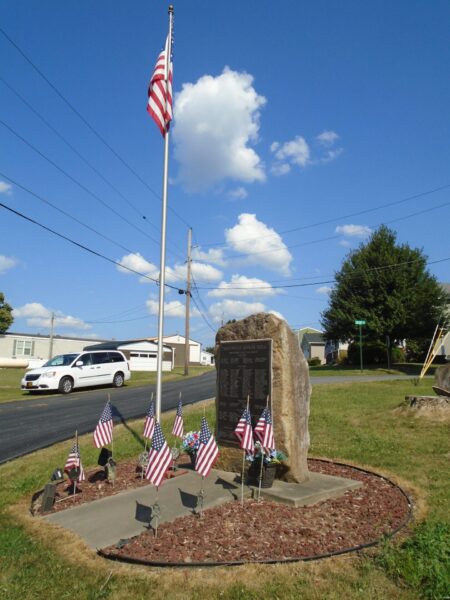 TROUTVILLE HONOR ROLL WAR VETERANS MEMORIAL