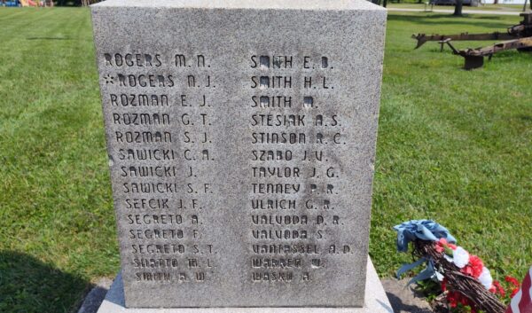 COLEBROOK V.F.W. POST NO. 7424 WORLD WAR II MEMORIAL STONE B
