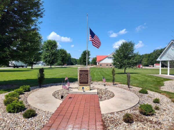 THE SACRIFICES OF A FEW ENSURE THE FREEDOM OF MANY MEMORIAL