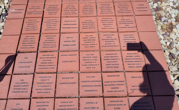 THE SACRIFICES OF A FEW ENSURE THE FREEDOM OF MANY MEMORIAL BRICKS SECTION A