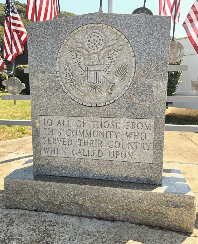 CITIZENS OF PARKS TOWNSHIP VETERANS MEMORIAL