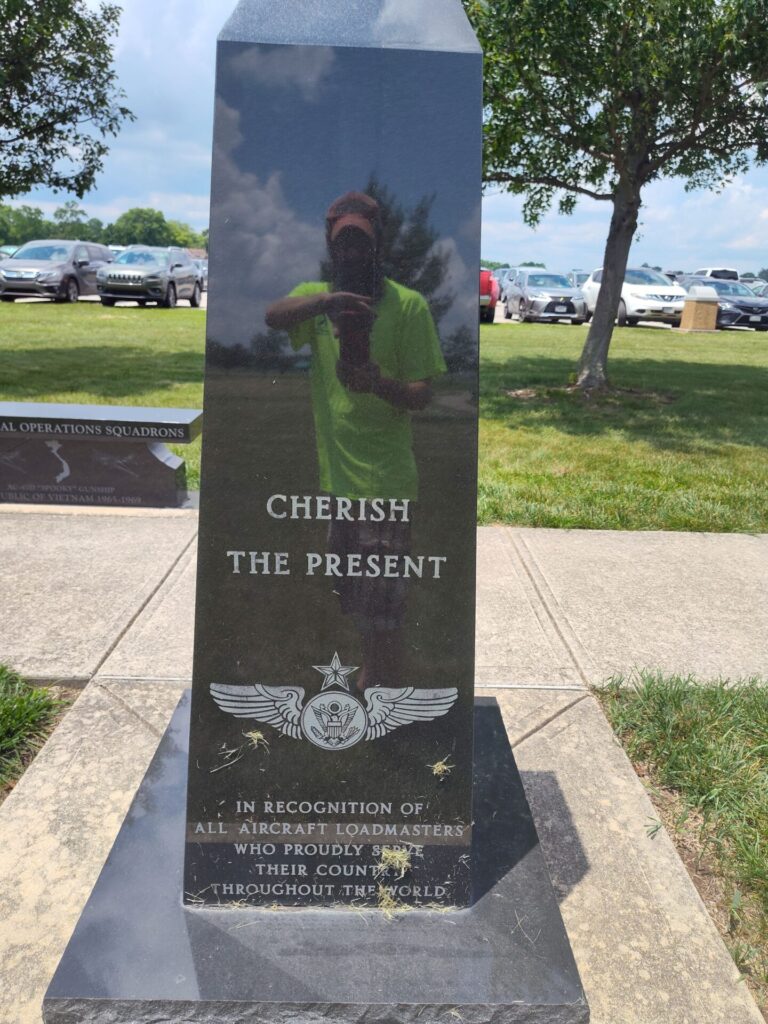 AIRCRAFT LOADMASTER MONUMENT SIDE C