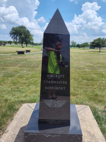 AIRCRAFT LOADMASTER MONUMENT SIDE A