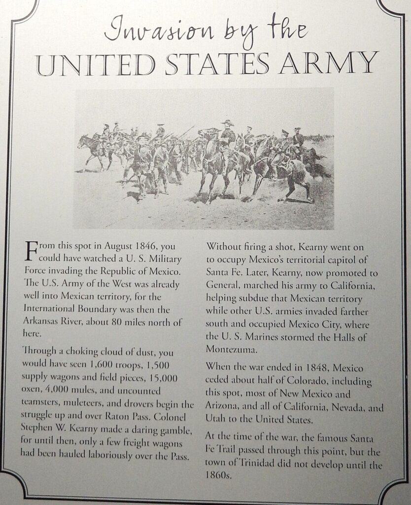 INVASION BY THE UNITED STATES ARMY MEMORIAL PLAQUE
