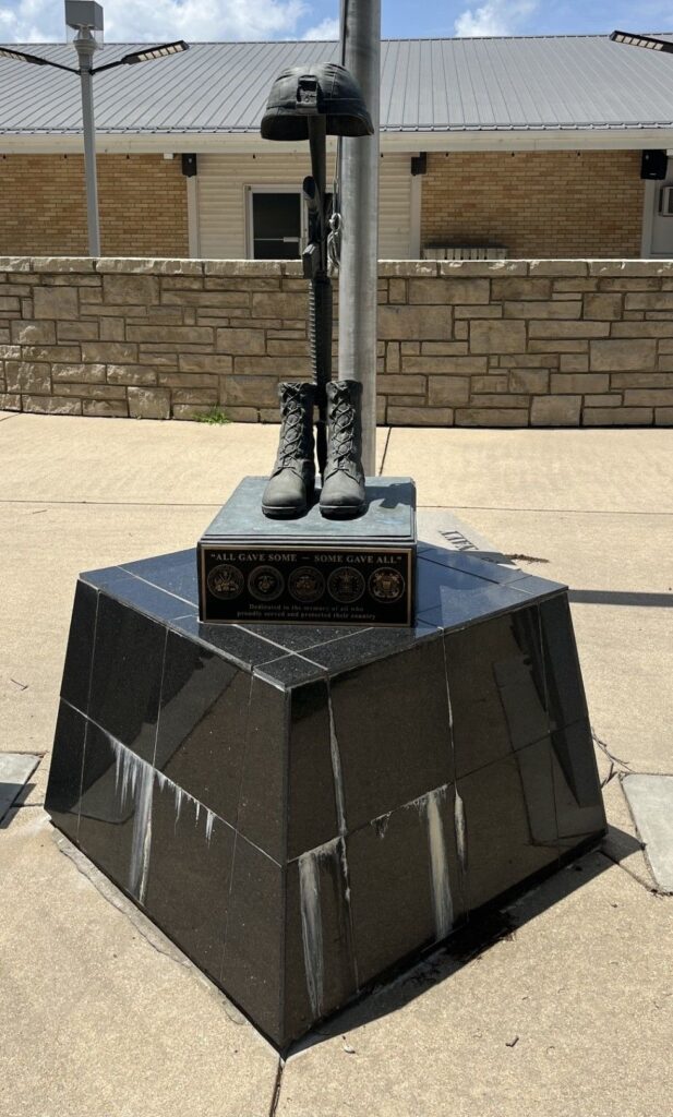 AMERICAN LEGION POST 150 WAR MEMORIAL BATTLEFIELD CROSS