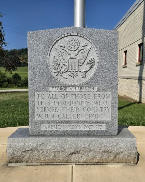 AMERICAN LEGION POST 972 ALL VETERANS MEMORIAL