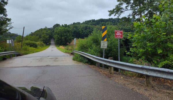 COSHOCTON VETERANS MEMORIAL BRIDGE RUSSELL SHARPLES