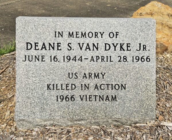 DEANE S. VAN DYKE JR. WAR MEMORIAL