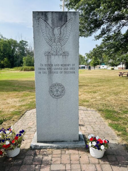 HONEOYE VETERANS DEFENSE OF FREEDOM MEMORIAL