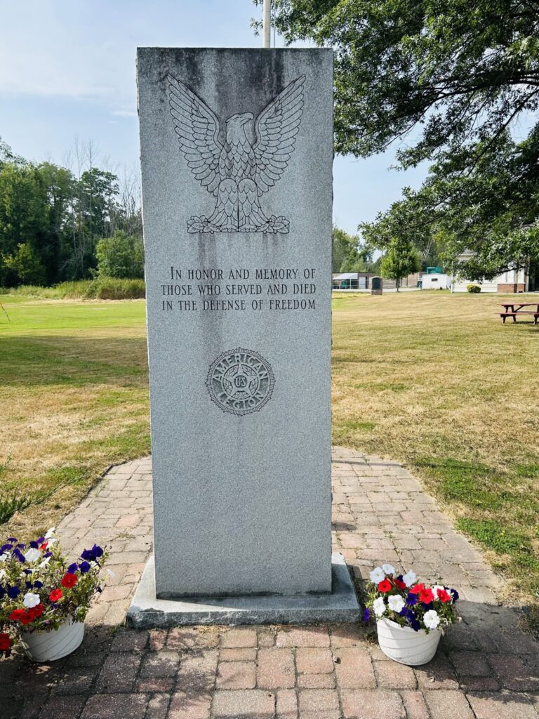 HONEOYE VETERANS DEFENSE OF FREEDOM MEMORIAL